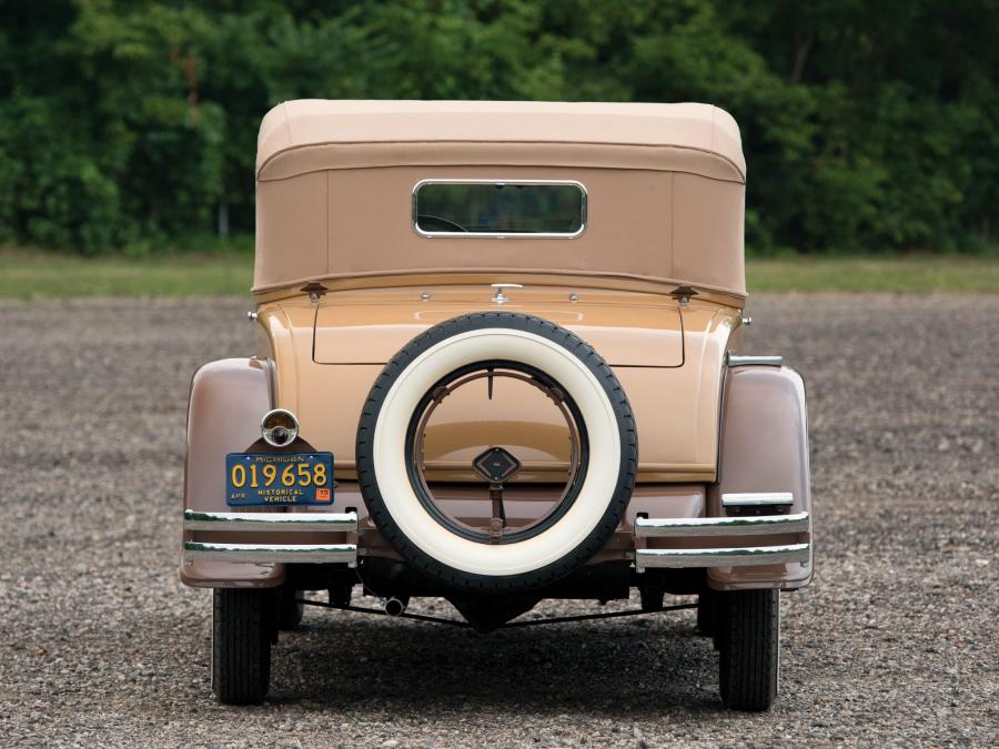  Franklin Series 15 Convertible Coupe 1931 года  (фото 8 из 9)
